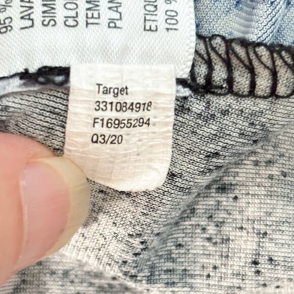 Velvet Floral Print Whimsygoth Fairy Long Sleeve Mini Dress Womens XS Wild Fable - Picture 7 of 8